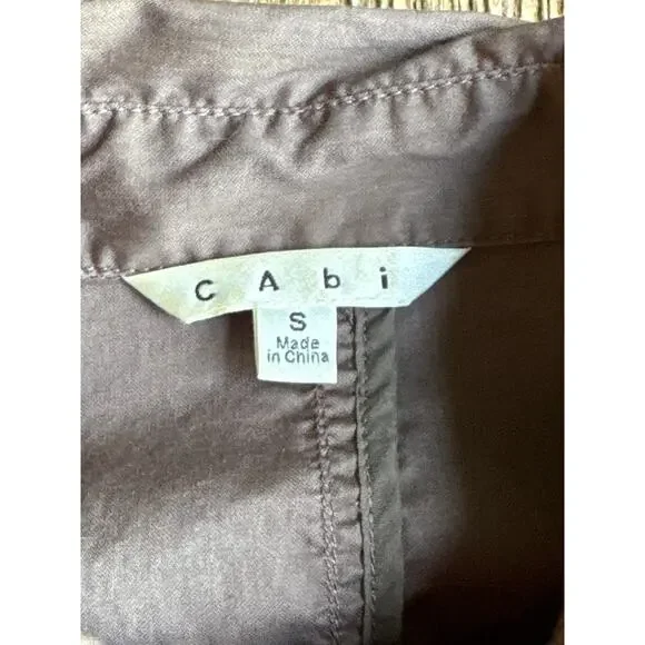 Cabi Women’s Aviator Zip-Up Jacket Size S - Picture 3 of 9
